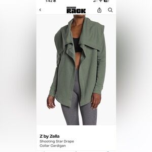 Zella Sage Green athletic sweater